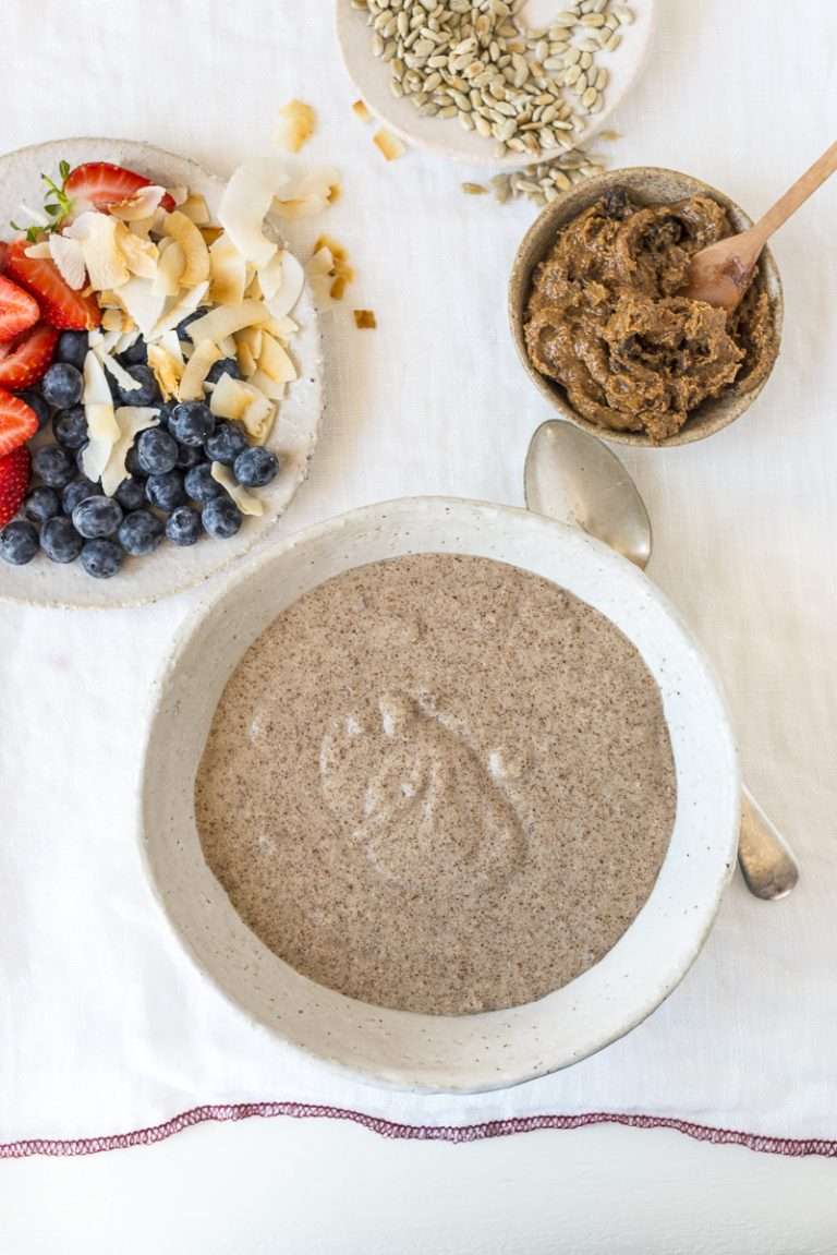 CoconutFlaxSeedPorridgeA